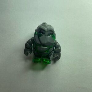 LEGO Power Miners Minifigure Rock Monster Boulderax Trans-Green (Genuine)
